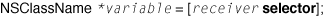 Object messaging syntax