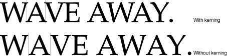 Kerning