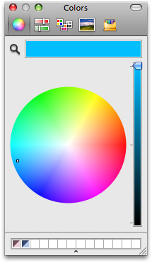 Colors window