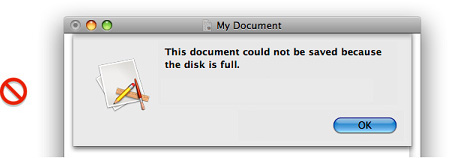 An improved alert message