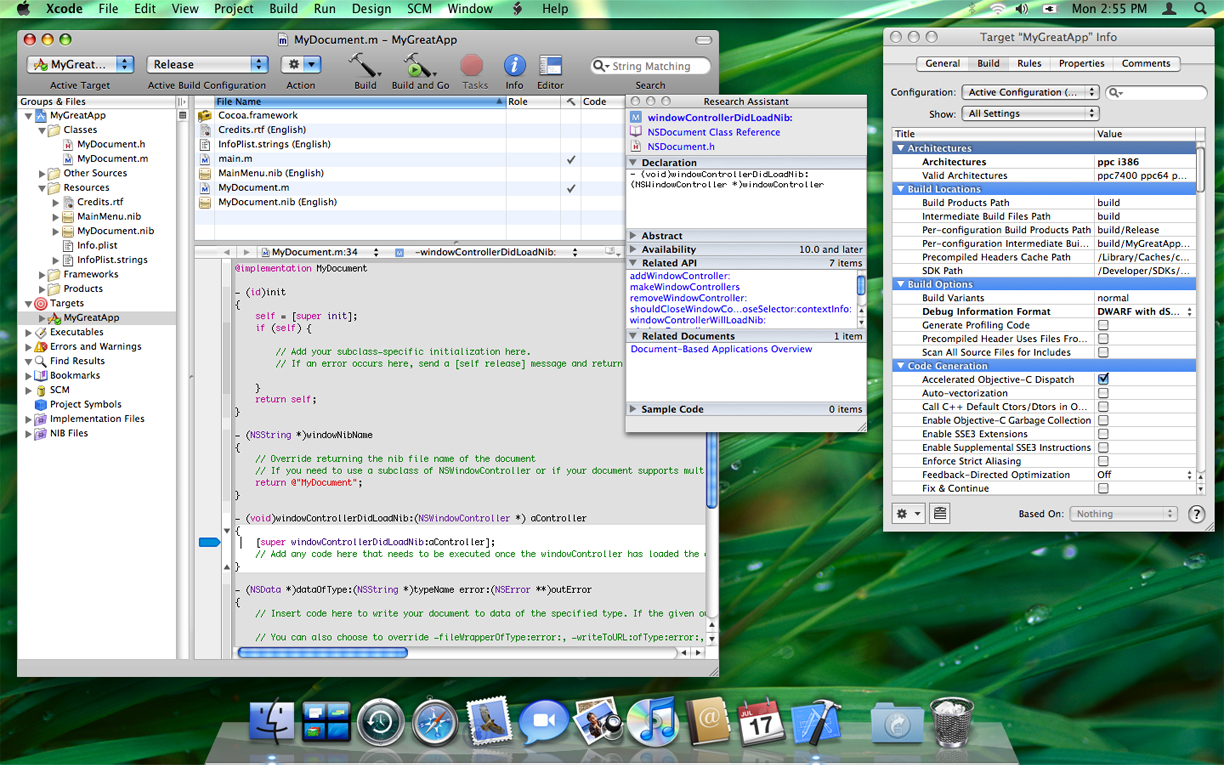 Xcode application